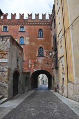 Alleyway. Castell'arquato. Emilia-Romagna. Ital