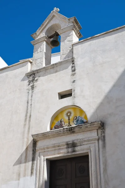 圣彼特罗 dei 订造教堂。马丁纳弗兰卡。普利亚大区。意大利. — 图库照片