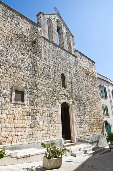 Vito kostel sv. martina franca. Puglia. Itálie. — Stock fotografie