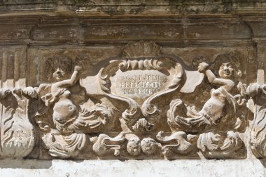 semeraro Sarayı. Martina franca. Puglia. İtalya.