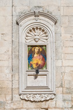 Bazilikası St martino. Martina franca. Puglia. İtalya.