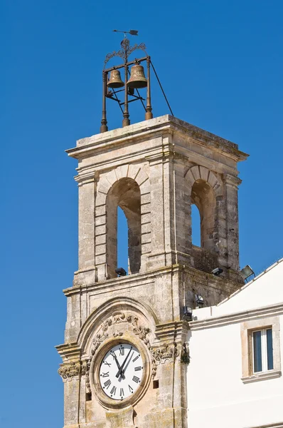 Torre municipal. Martina Franca. Puglia. Itália . — Fotografia de Stock