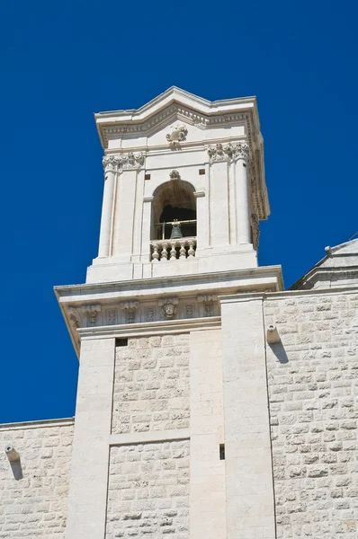 Церковь Кармайн. Мартина Франка. Апулия. Италия . — стоковое фото