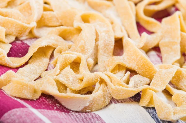 Homemade fresh pasta. — Stock Photo, Image
