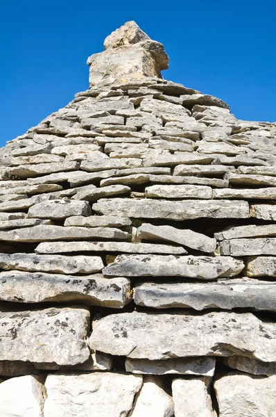 Alberobello 's trulli. Puglia. Italië. — Stockfoto