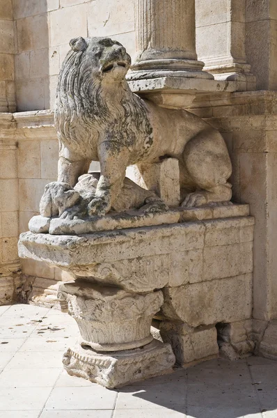 St.-eustachio kathedraal. Acquaviva delle fonti. Puglia. Italië. — Stockfoto