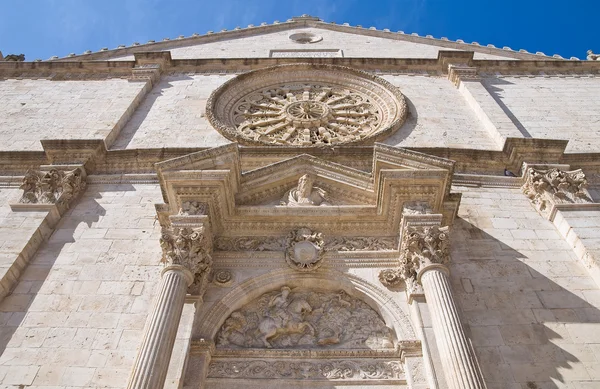 圣 eustachio 大教堂。阿阿尔弗蒂。普利亚大区。意大利. — 图库照片