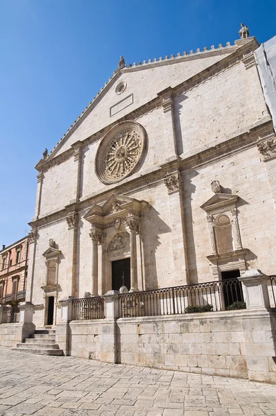 Katedra St. eustachio. Acquaviva delle fonti. Puglia. Włochy. — Zdjęcie stockowe