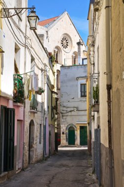 alleyway. Acquaviva delle fonti. Puglia. İtalya.