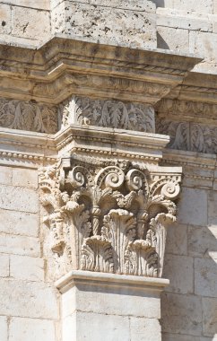 St. eustachio Katedrali. Acquaviva delle fonti. Puglia. İtalya.