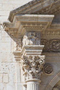 St. eustachio Katedrali. Acquaviva delle fonti. Puglia. İtalya.