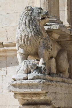 St. eustachio Katedrali. Acquaviva delle fonti. Puglia. İtalya.