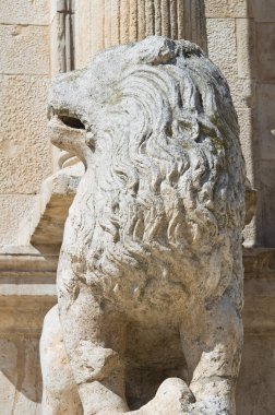 St. eustachio Katedrali. Acquaviva delle fonti. Puglia. İtalya.