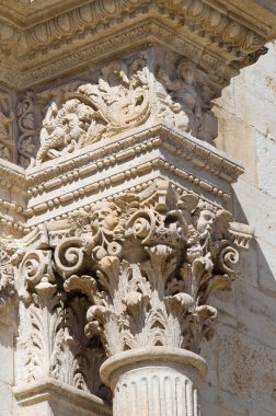 St. eustachio Katedrali. Acquaviva delle fonti. Puglia. İtalya.
