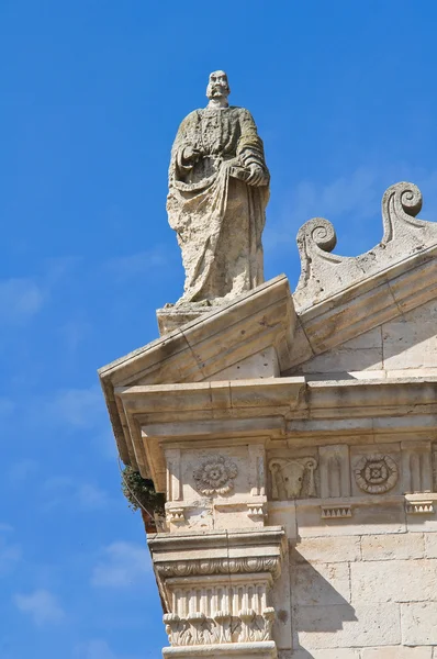 Cattedrale di Sant'Eustachio. Acquaviva delle Fonti. Puglia. Italia . — Foto Stock