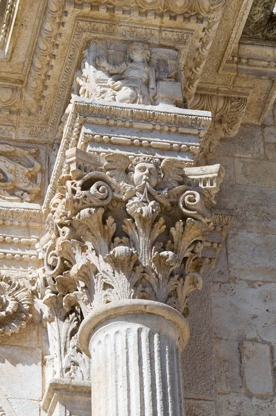 St.-eustachio kathedraal. Acquaviva delle fonti. Puglia. Italië. — Stockfoto