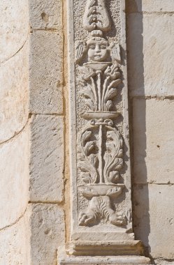 St. eustachio Katedrali. Acquaviva delle fonti. Puglia. İtalya.