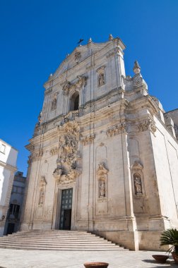 Bazilikası St martino. Martina franca. Puglia. İtalya.