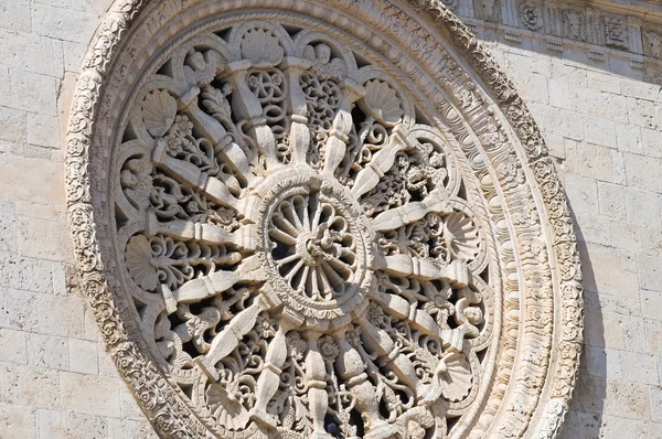 聖 eustachio 大聖堂。アックアヴィーヴァ ・ デッレ ・ フォンティ。プーリア州。イタリア. — ストック写真