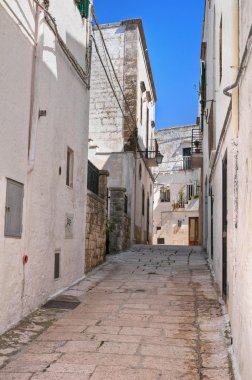 alleyway. Cisternino. Puglia. İtalya.