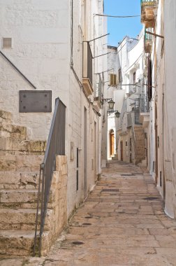 alleyway. Cisternino. Puglia. İtalya.