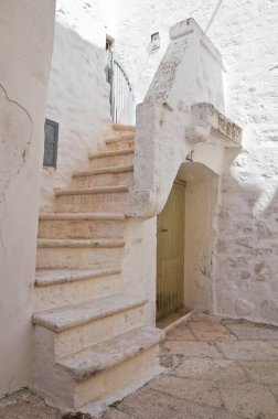 alleyway. Cisternino. Puglia. İtalya.