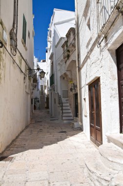 alleyway. Cisternino. Puglia. İtalya.