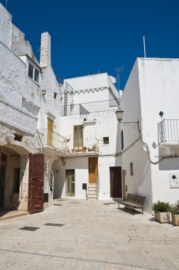 alleyway. Cisternino. Puglia. İtalya.