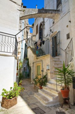 alleyway. Cisternino. Puglia. İtalya.