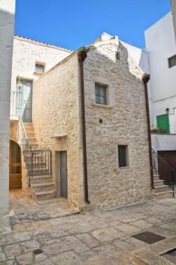 alleyway. Cisternino. Puglia. İtalya.