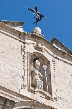 st. cataldo Kilisesi. Cisternino. Puglia. İtalya.