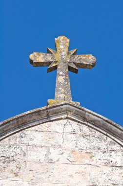 st. quirico Kilisesi. Cisternino. Puglia. İtalya.