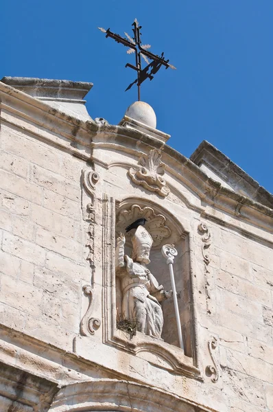 サン ・ カタルド教会。チステルニーノ。プーリア州。イタリア. — ストック写真