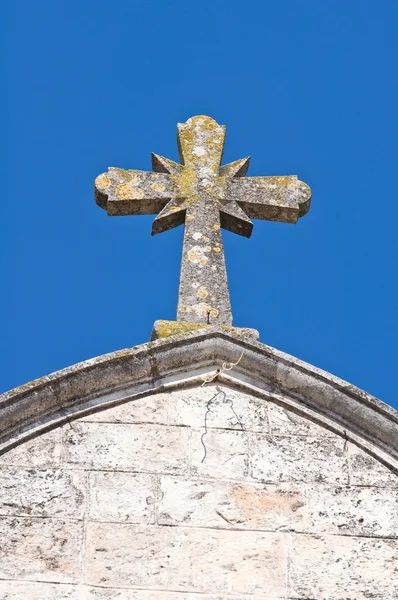 St. quirico Kilisesi. Cisternino. Puglia. İtalya. — Stok fotoğraf