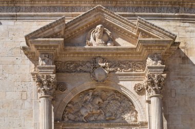 St. eustachio Katedrali. Acquaviva delle fonti. Puglia. İtalya.