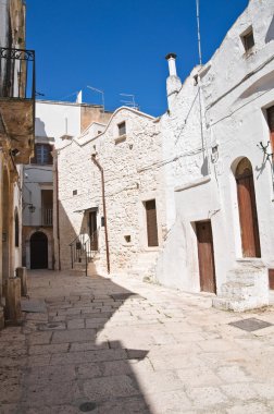 alleyway. Cisternino. Puglia. İtalya.