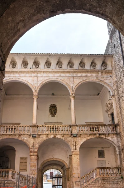Palacio De Mari. Acquaviva delle Fonti. Puglia. Italia . —  Fotos de Stock
