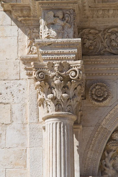 St. Stefans katedral. Acquaviva delle fonti. Puglia. Italien. — Stockfoto