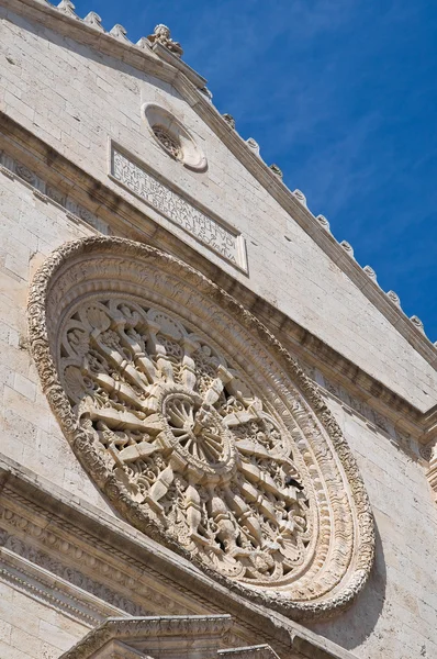 圣 eustachio 大教堂。阿阿尔弗蒂。普利亚大区。意大利. — 图库照片