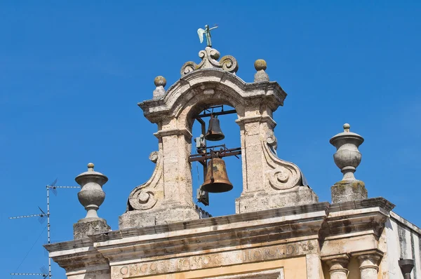 Klocktornet. Acquaviva delle fonti. Puglia. Italien. — Stockfoto