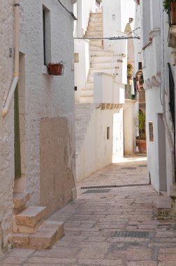 alleyway. Cisternino. Puglia. İtalya.