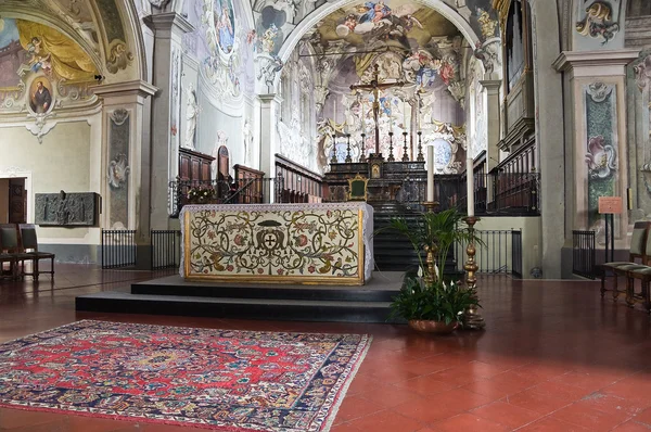 Katedrála. Bobbio. Emilia-Romagna. Itálie. — Stock fotografie