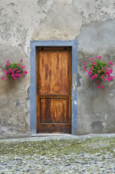 Callejuela. Peschici. Puglia. Italia . —  Fotos de Stock