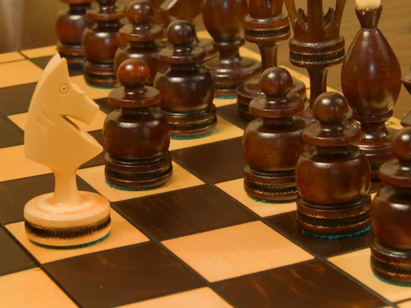 Tabuleiro de xadrez Fotografias De Stock Royalty-Free
