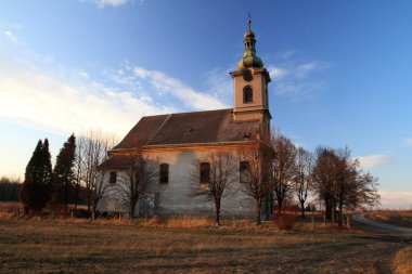 Desolate church clipart