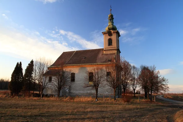 stock image Desolate church