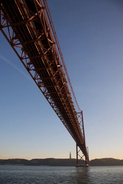悬索桥 — 图库照片
