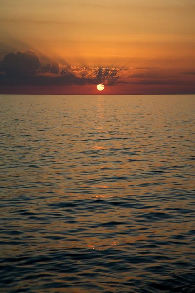 Sunset or sunrise — Stock Photo, Image