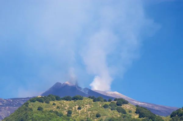 Vulkan etna — Stockfoto
