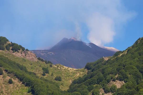 Vulcano Etna — Foto Stock